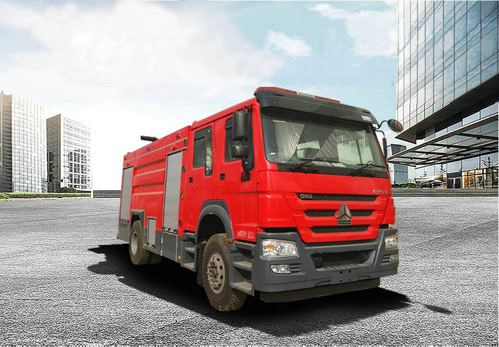 豪沃8噸泡沫消防車_02