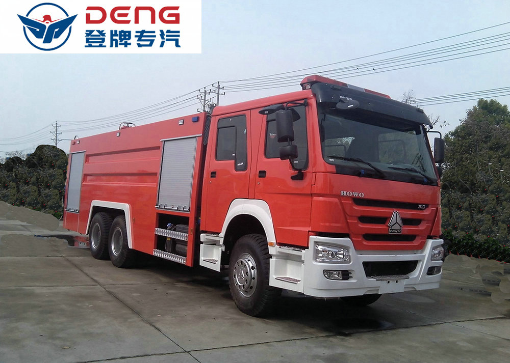 豪沃8噸泡沫消防車_06