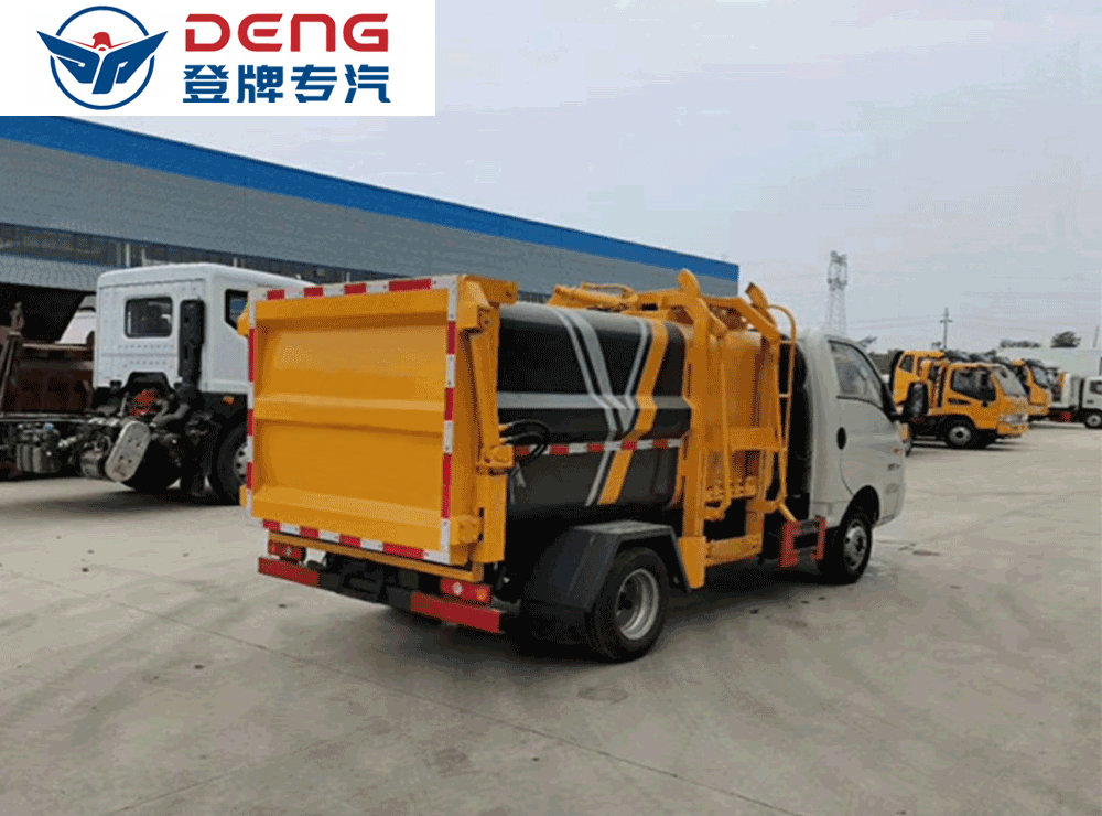 國六凱馬側掛壓縮垃圾車_09