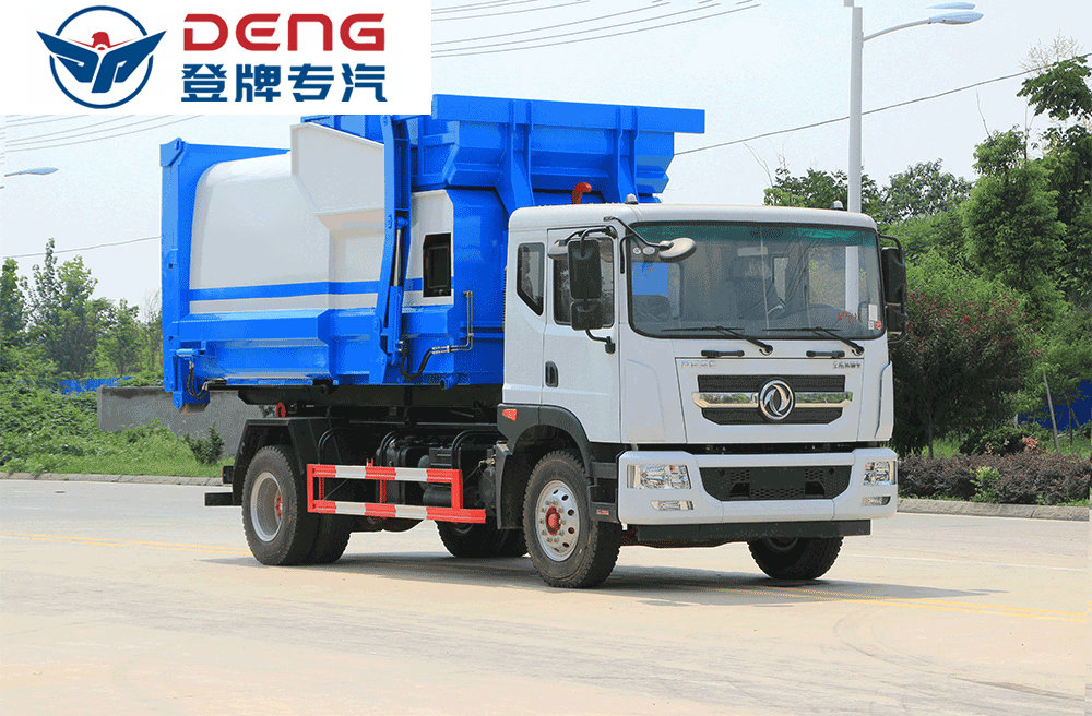 東風(fēng)多利卡D9勾臂垃圾車_06