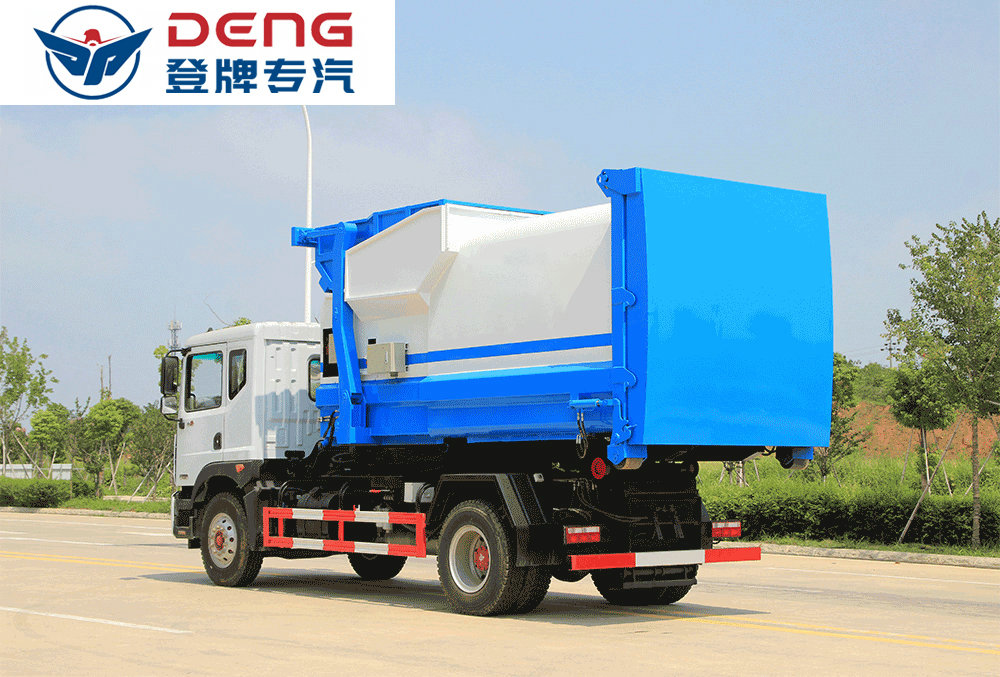 東風(fēng)多利卡D9勾臂垃圾車_14